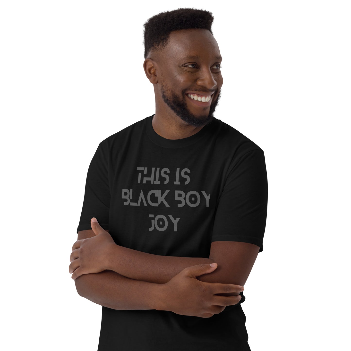 Black Boy Joy Short-Sleeve Unisex T-Shirt