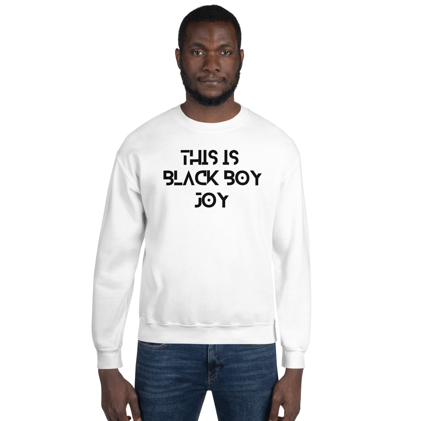 Black Boy Joy Men's Wear Unisex Sweatshirt