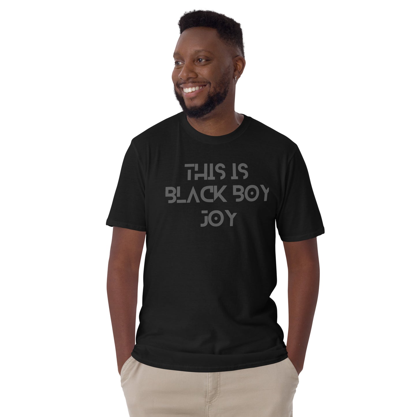 Black Boy Joy Short-Sleeve Unisex T-Shirt
