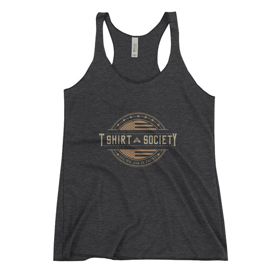 T Shirt Society Women's Racerback Tank
