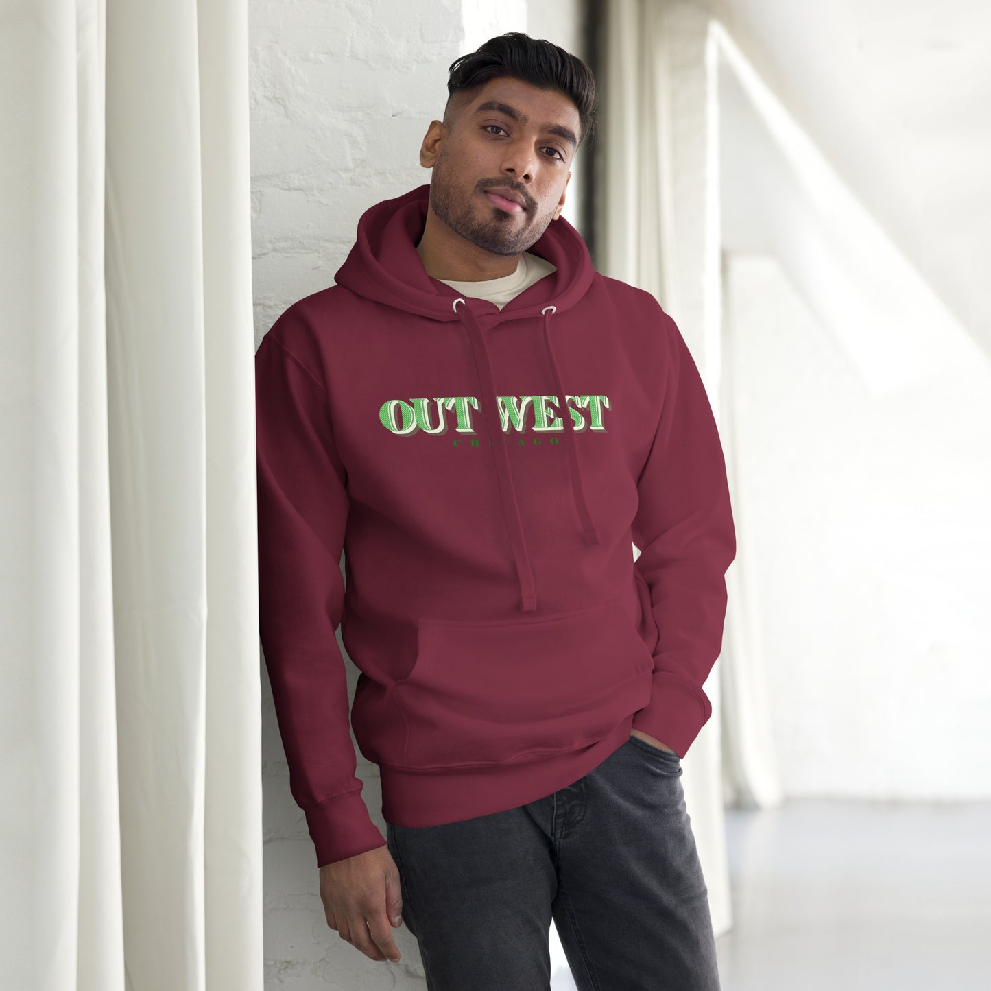OUT WEST CHICAGO Unisex Hoodie